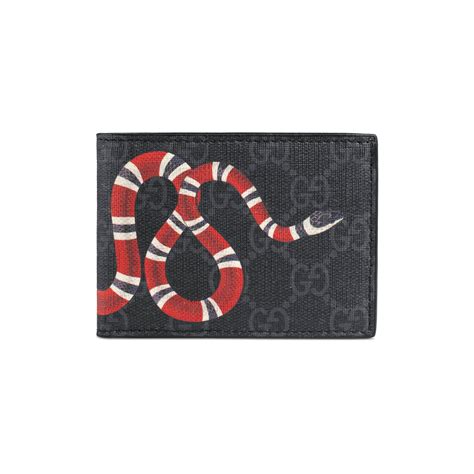 gucci snak|authentic Gucci snake wallet.